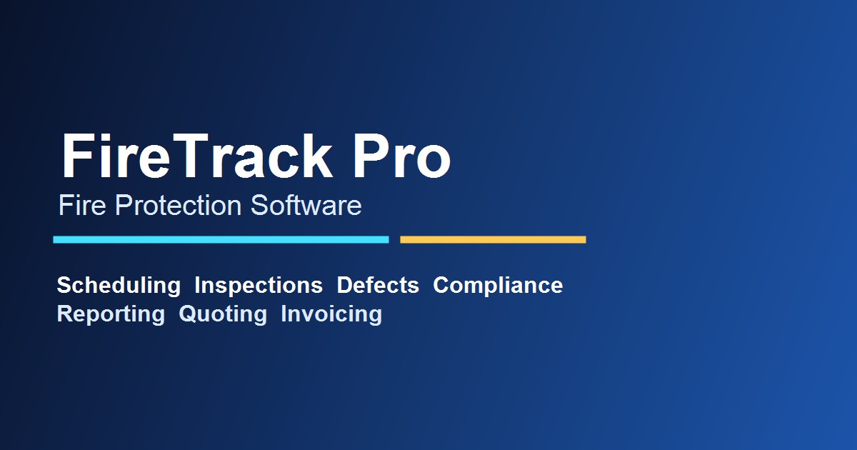 FireTrack Pro | Field Service, Compliance and Asset Operations Software